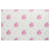 Tissu Aquarelle. Roses roses. (Fat Quarter)