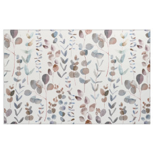 Tissu Aquarelle Russe Eucalyptus Motif sans couture