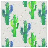 Tissu Aquarelle Saguaro Cactus (Fermer)
