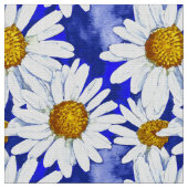 Tissu Aquarelle sur Denim Blue (Fermer)