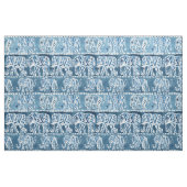 Tissu Aquarelle tribale d'indigo de Boho de SAFARI (Fat Quarter)
