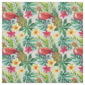 Tissu Aquarelle tropicale (Échantillon)