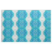 Tissu Aquarelle turquoise Abstraite (Fat Quarter)