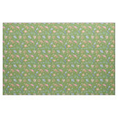 Tissu Aquarelle Vie Océanique Avocat Texturé (Yard)