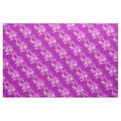 Tissu Aquarelle violette orchidée art floral (Fat Quarter)