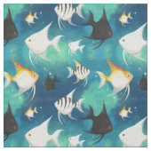 Tissu Aquarium Motif (Échantillon)