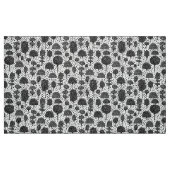 Tissu Arboretum 230715 - Noir sur blanc (Fat Quarter)