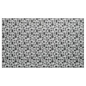 Tissu Arboretum 230715 - Noir sur blanc (Yard)