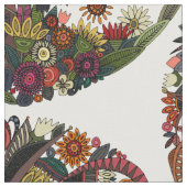 Tissu arbre de blanc de la vie (Fermer)