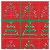 Tissu Arbre de Noël (Fermer)