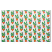Tissu arbre de Noël de cactus (Fat Quarter)