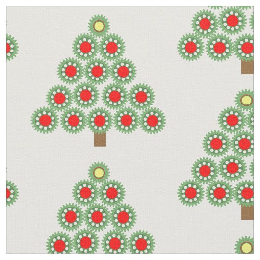 Tissu Arbre de Noël mécanique (Fermer)