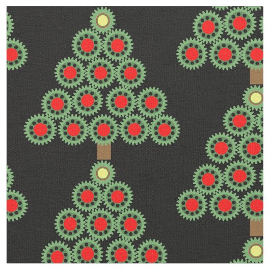 Tissu Arbre de Noël mécanique (Fermer)