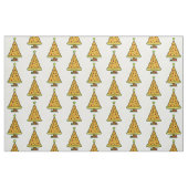 Tissu arbre de Noël moche pizza (Fat Quarter)