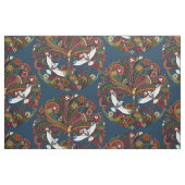 Tissu arbre de vie bleu (Fat Quarter)