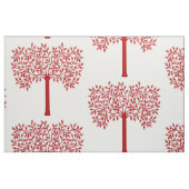 Tissu Arbre rouge stylisé (Fat Quarter)