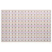 Tissu Arbres de Noël multicolores (Yard)
