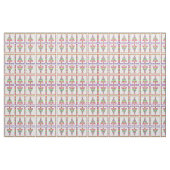 Tissu Arbres de Noël multicolores #3 (Yard)