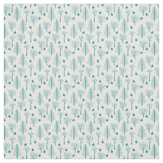 Tissu Arbres d'hiver (Échantillon)