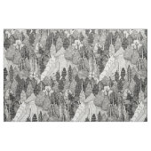 Tissu Arbres NC black Fabric (Fat Quarter)