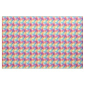 Tissu Arc-en-ciel brillant abstrait (Yard)