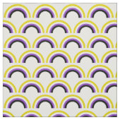 Tissu Arc en ciel non binaire (Échantillon)
