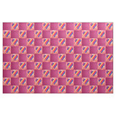 Tissu Arc-en-ciel rose 2 (Fat Quarter)