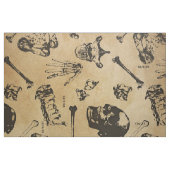 Tissu Archéologie de l'anatomie osseuse (Fat Quarter)