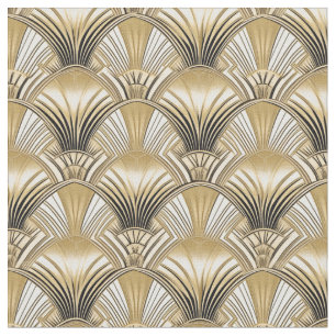 Tissu Arches élégantes Gold Art déco