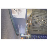 Tissu Architecture de Dubaï la nuit (Fat Quarter)