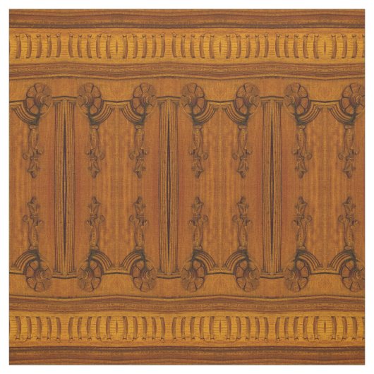 Tissu Architecture historique du bois 1 (Échantillon)