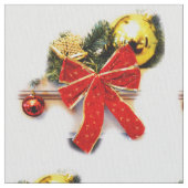 Tissu Arcs de fête rouge (fermé)