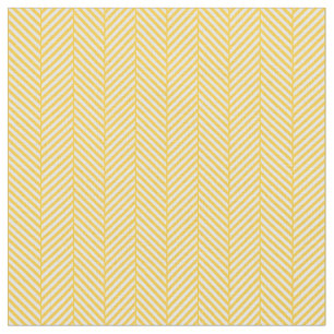 Tissu Arête de hareng jaune