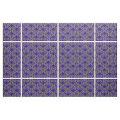 Tissu Argent bleu Damask Bows (Fat Quarter)