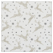 Tissu Argent Reindees (fermé)