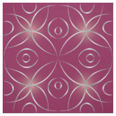 Tissu Argent sur magenta (Échantillon)