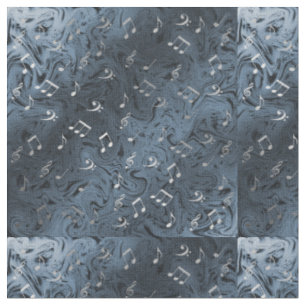 Tissu argenté bleu, textile coloré pour la maison