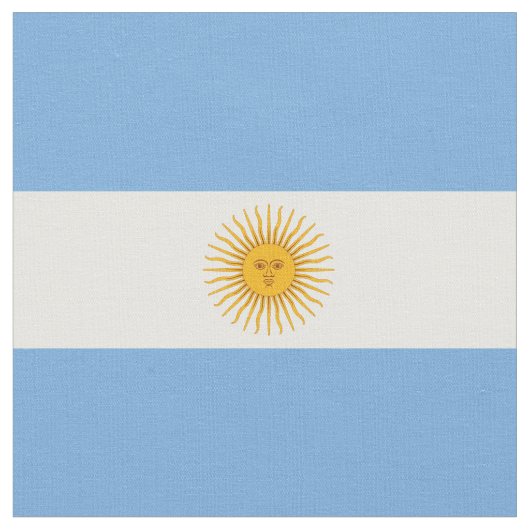 Tissu Argentina flag (Fermer)