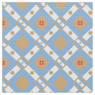 Tissu Argentine Flag & Argentine Mode textile branchée