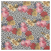 Tissu Argos floral (Échantillon)