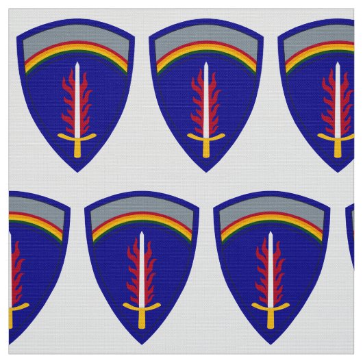 Tissu Army Europe USAREUR (Échantillon)