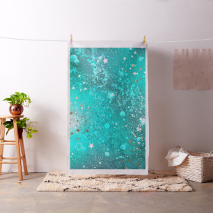 Tissu Arrière - plan à huile Turquoise de la menthe