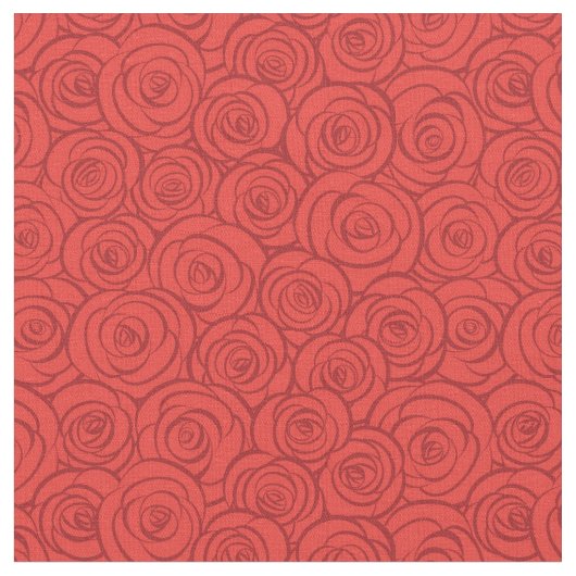 Tissu Arrière - plan abstrait de roses rouges (Fermer)
