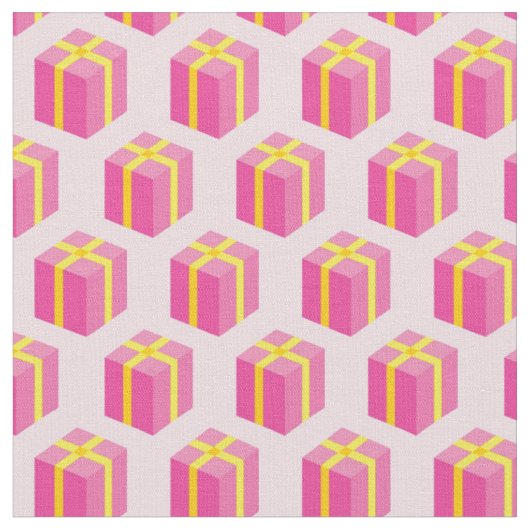 Tissu Arrière - plan avec des cadeaux (Fermer)