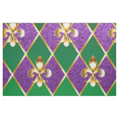 Tissu Arrière - plan de bijoux Mardi Gras (Fat Quarter)