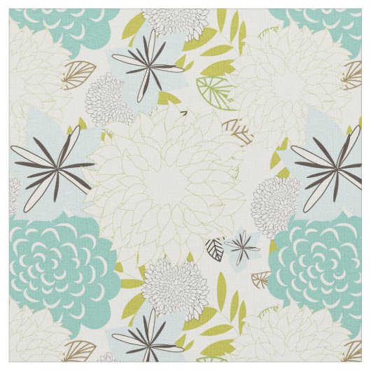 Tissu Arrière - plan floral (Fermer)