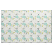 Tissu Arrière - plan floral (Fat Quarter)