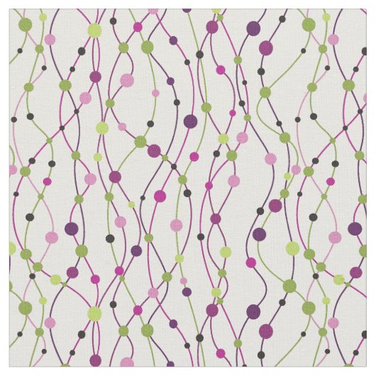 Tissu Arrière - plan multicolore de point (Fermer)