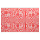 Tissu Arrière - plan Red Funky Sun Rays (Fat Quarter)