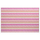 Tissu Arrière - plan rose de zigzag (Fat Quarter)